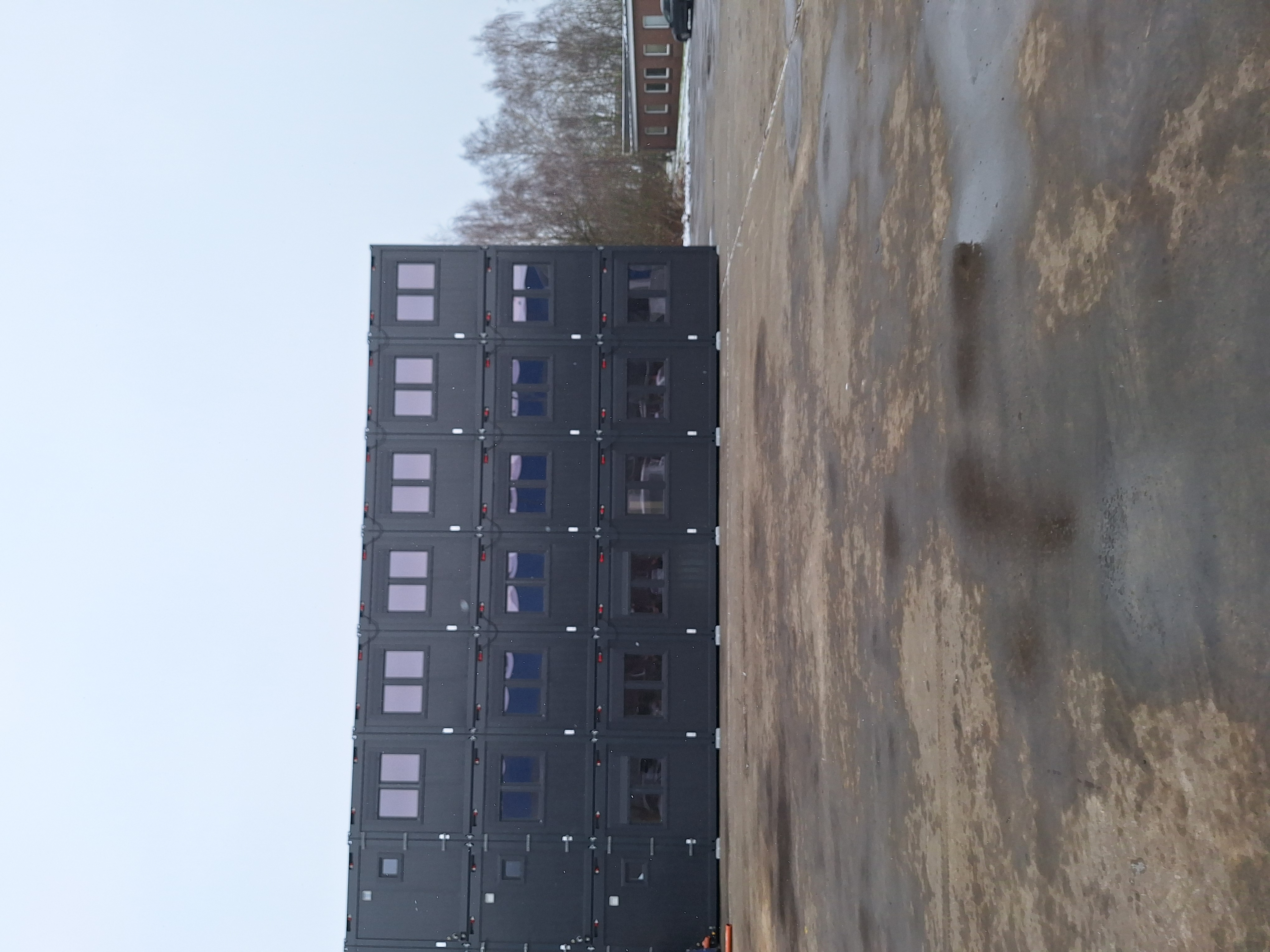 Heavy container support